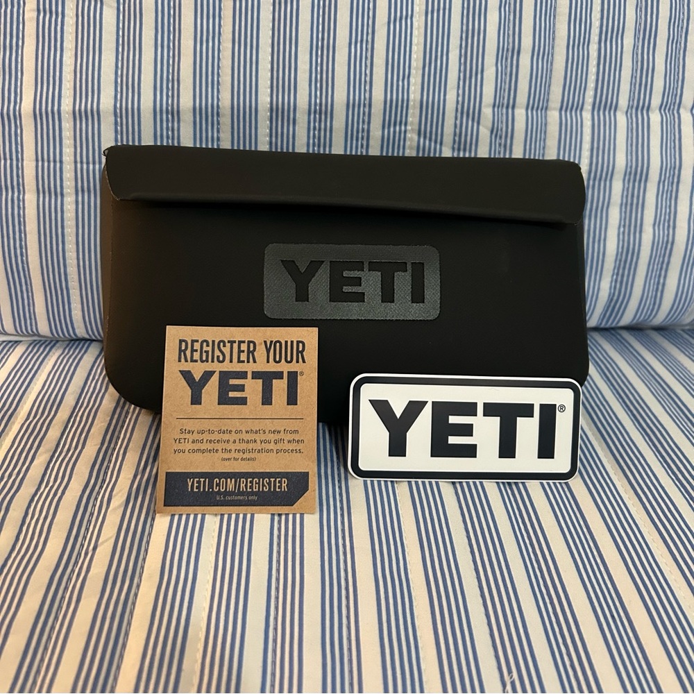 Yeti Sidekick Dry 1L Waterproof Gear Case ~ Black ~ BNNU